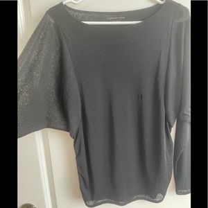 Coldwater Creek Sheer Dolman Sleeve Top